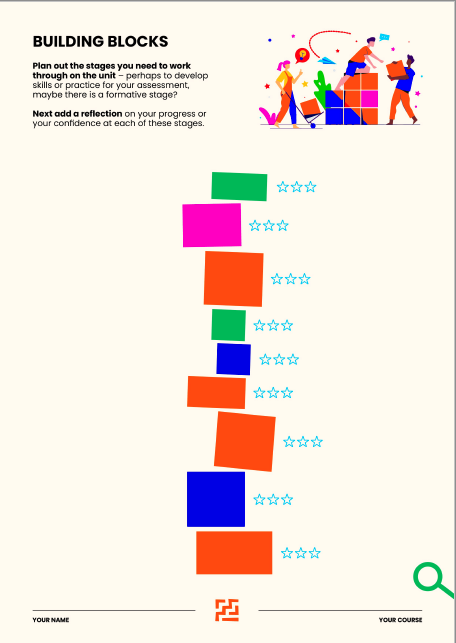 building blocks worksheet